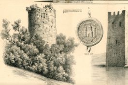 Stansstad  - Seeburg Litho aus Geschichtsfreund Bd. 31