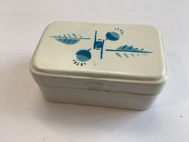Alte Spielzeug Brotdose, Puppenküche, Kaufmannsladen ca.1920
