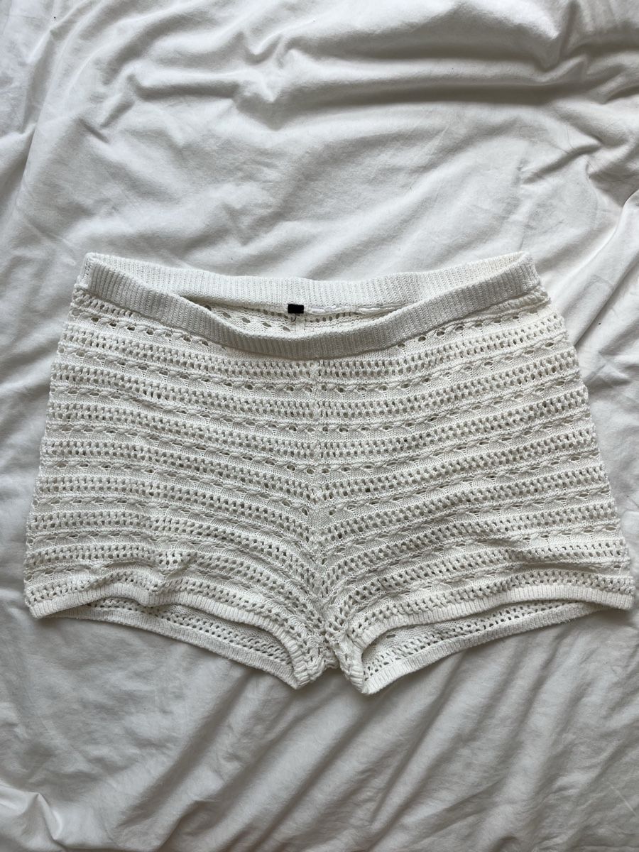H&M Pantaloni: Short S d’été en maille pointelle – Usato da Lonay venduto da jes_8znz