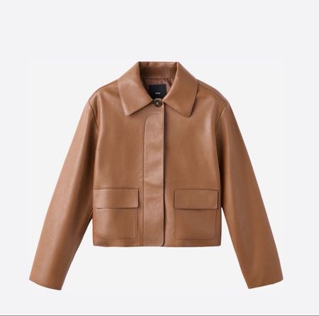 Mango Lederimitat Jacke, Grösse S, Neu mit Etikett!