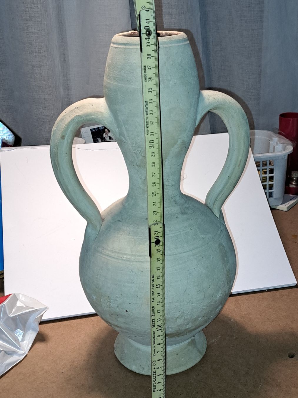 Vasi & Recipienti: Antike Amphore, Vintage Krug, ca. 41cm hoch, – Usato da Kölliken venduto da Upcycling-by-Mc-TAM