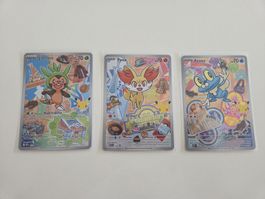 Pokemon Erste Partner Kollektion Promos Kalos Starter DE