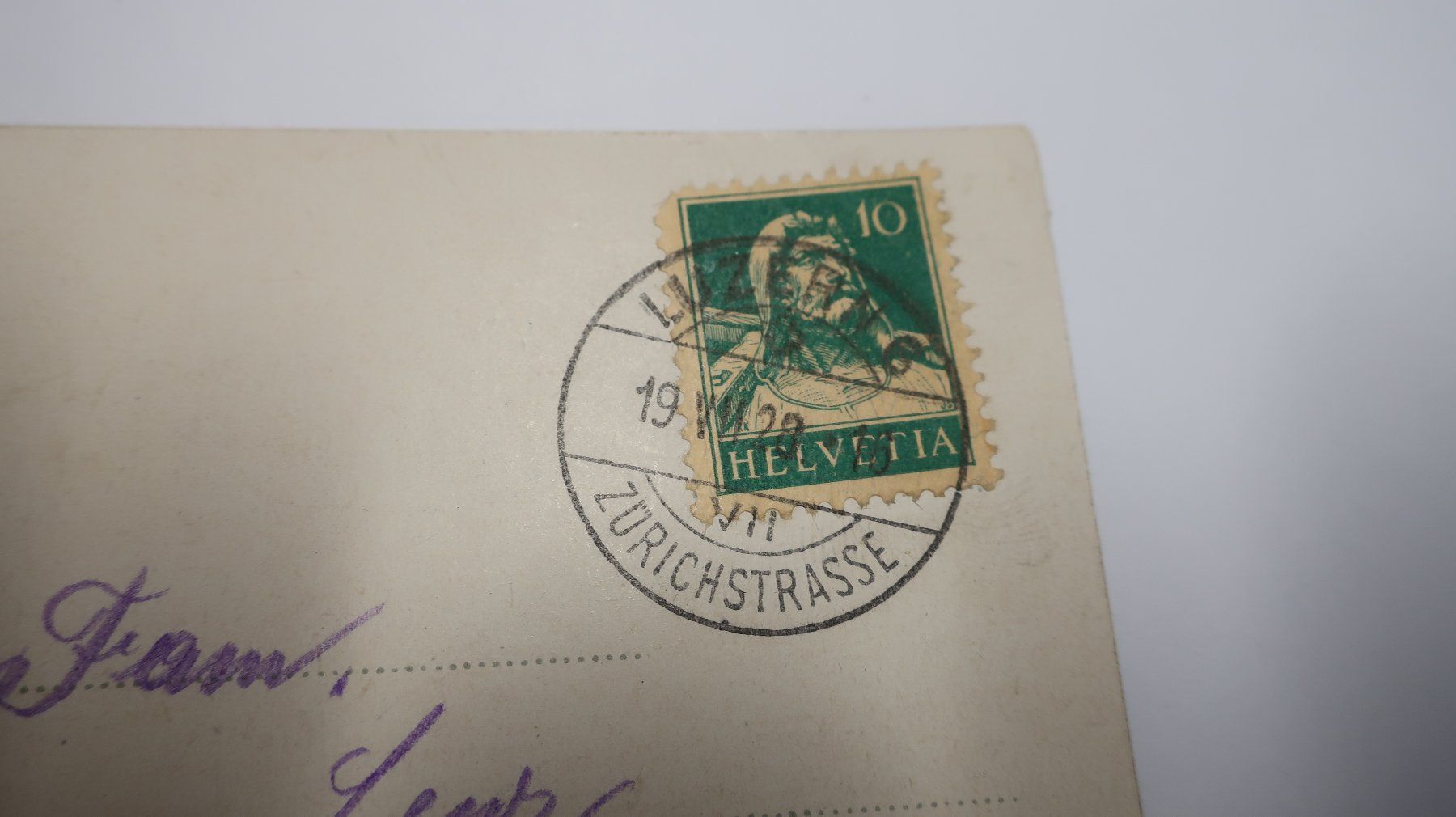 Ansichtskarten: Berner Oberland Thunersee  1928 – Gebraucht aus Cormoret von Pascalll2001 5