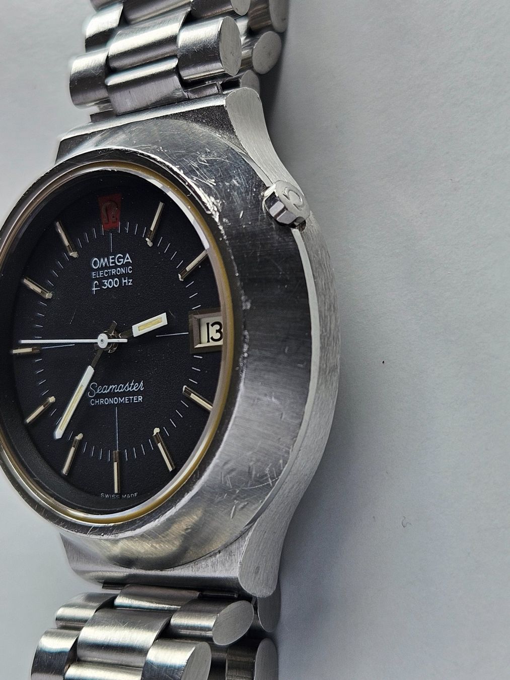 Omega Orologi: 442 Omega Electronic Cono Chronometer Seamaster Date – Usato da Berikon venduto da mmm21 2
