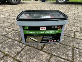 MEM Fix Fugenmörtel 25 kg OVP steingrau