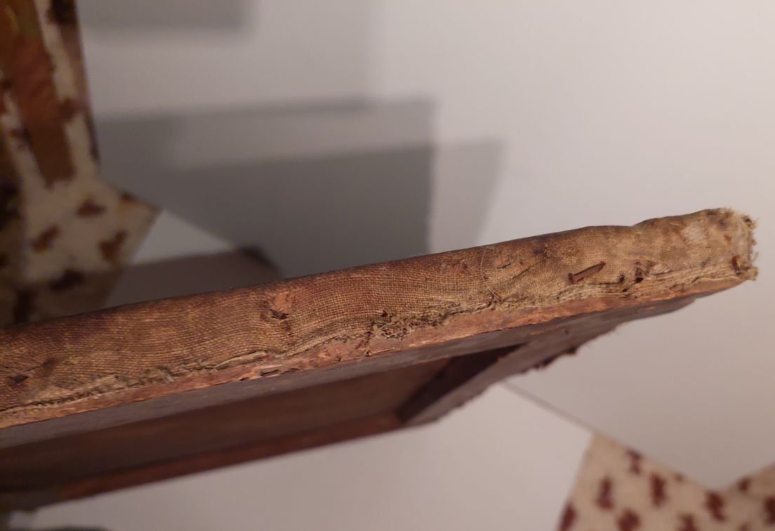 Dipinti: Uraltes Gemälde Jagdszene mit Burg – Usato da Ebnat-Kappel venduto da swissness03 4