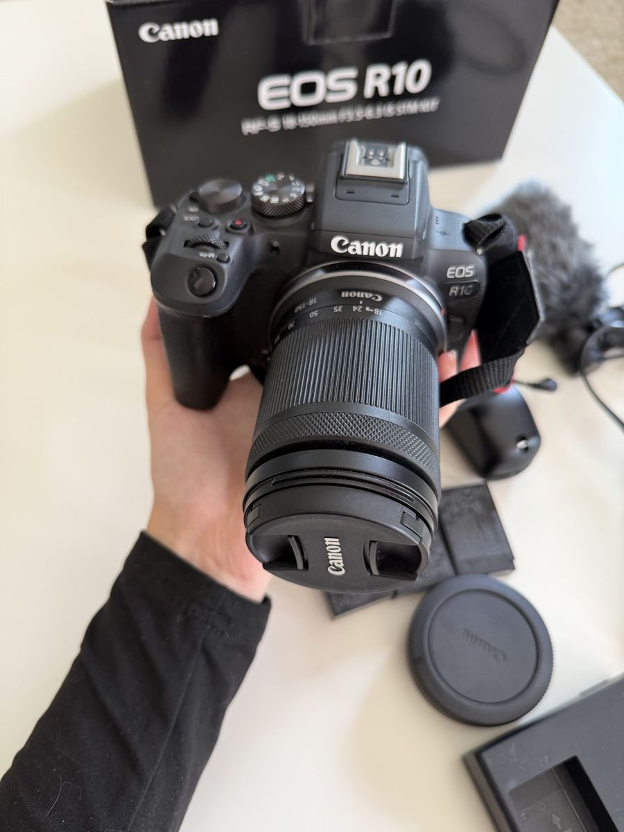 Canon Kamera: Canon EOS R10 + RF-S 18–150mm + Creator Bundle | OVP – Neu (gemäss Beschreibung) aus Rümlang von laurasecondhand 1