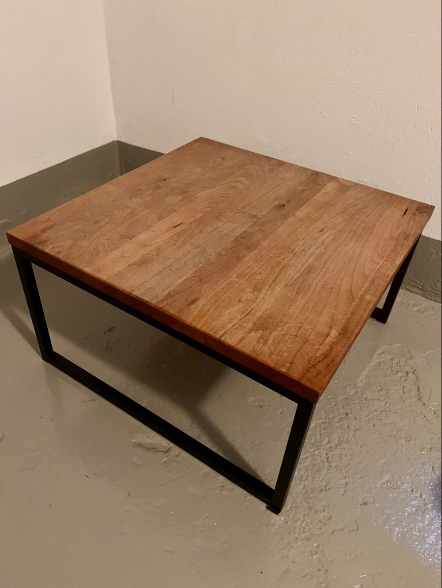 Tische: Couchtisch Holz/Metall rechteckig – Gebraucht aus Bern von Mark771 1