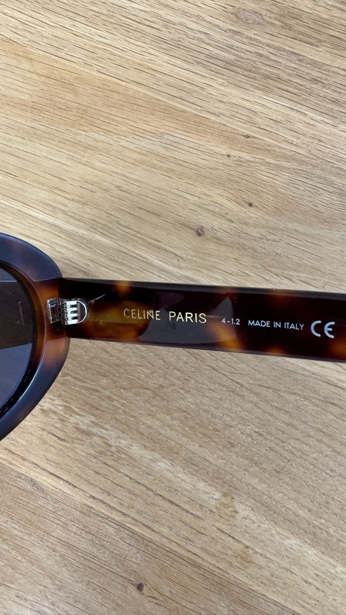 Celine Occhiali & Lenti: Celine Sonnenbrille Triomphe braun – Usato da Zürich venduto da eva_6f6t 5