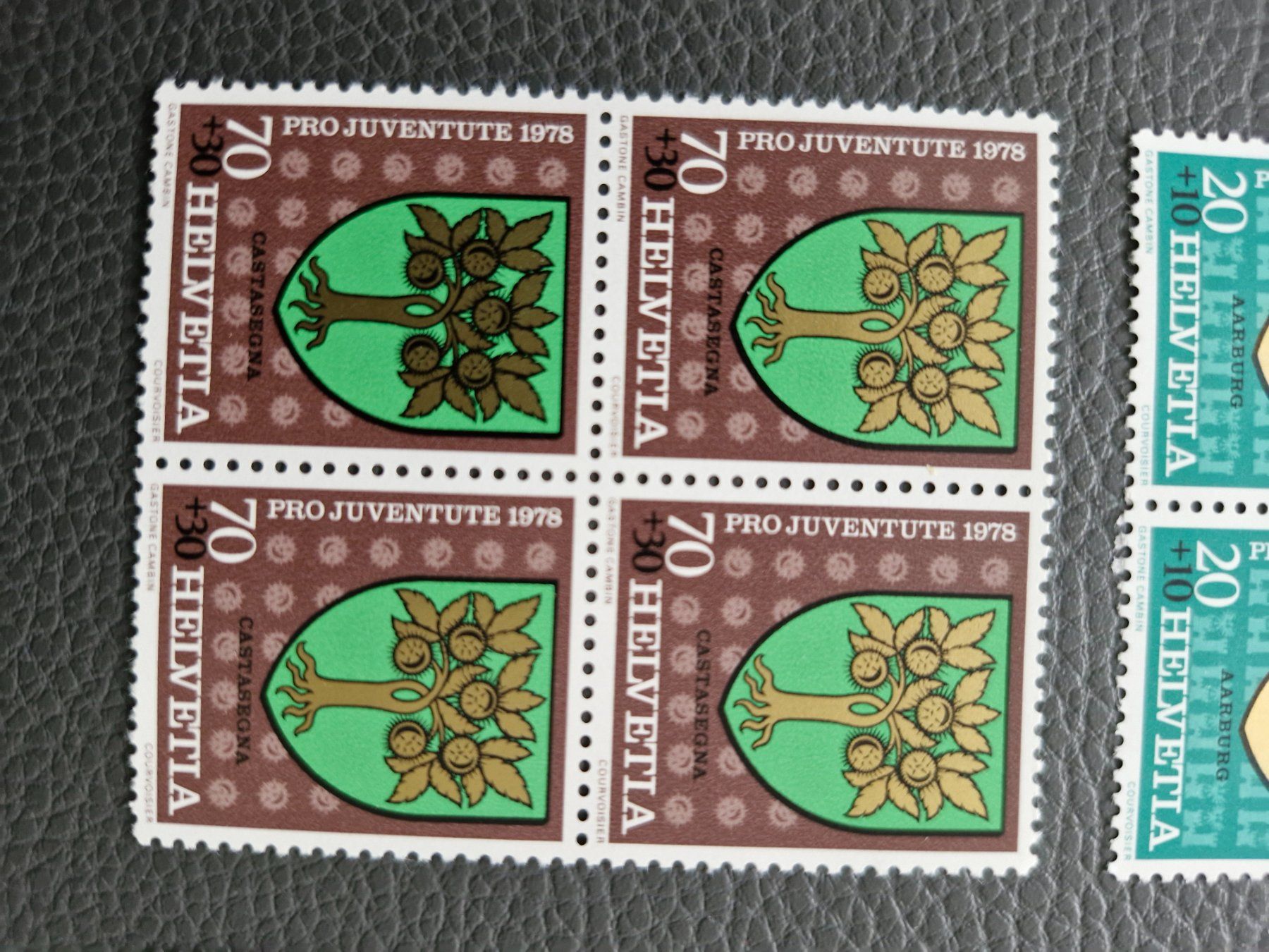Tutti i francobolli: 4er Blocks Pro Juventute 1978 postfrisch top – Nuovo (secondo la descrizione) da Frauenfeld venduto da Kasico 3