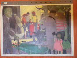 Schulwandbild: Lebensalter mit Begleitheft
