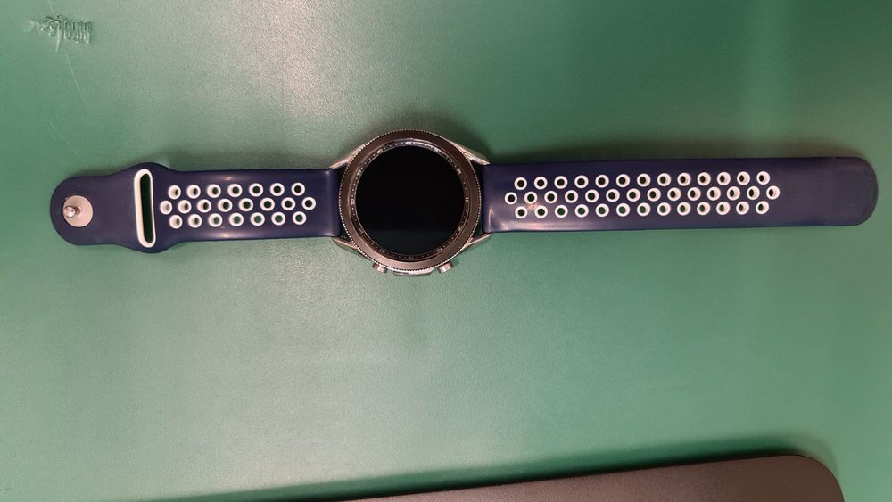 Samsung Galaxy Watch3 Smartwatch 45mm - SM-R840 Nero (Ricondizionato) - Bracciale In Pelle, Lunetta Girevole, Fitness E Sonno - 3