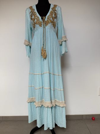 Boho Maxikleid aus Viscose