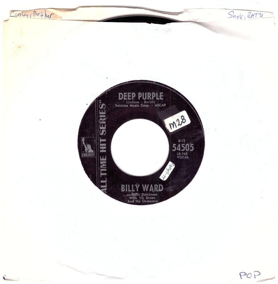 Dischi in vinile: BILLY WARD & HIS DOMINOES – Usato da Bassersdorf venduto da house-of-vinyl
