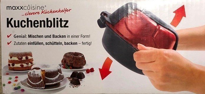 Teglie da forno: Backform Back Form Kuchenblitz Kuchen backen Cake Blitz Teig – Nuovo e nell'imballaggio originale da Langnau am Albis venduto da Zauberw 1
