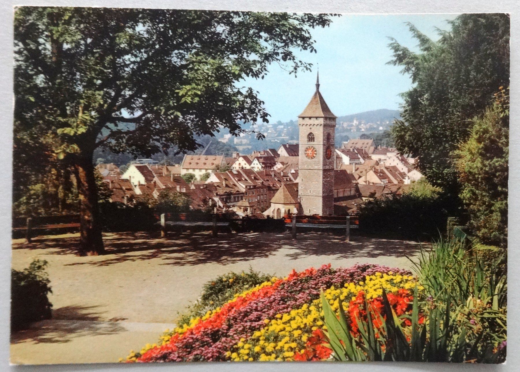 Cartoline postali: Schaffhausen, Kirche St. Johann – Usato da Fétigny venduto da Billy2miny