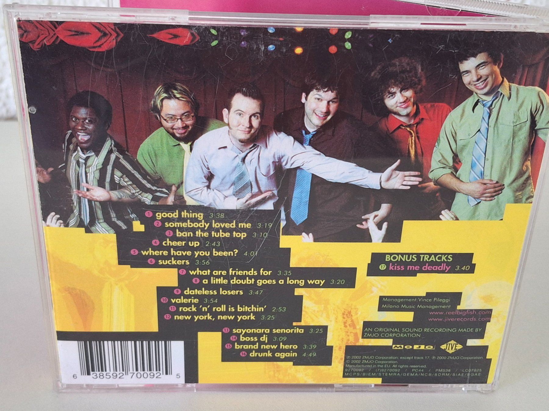 CD: CD Reel Big Fish  - Cheer Up!"     Ska-Punk – Usato da Aarberg venduto da Jackup1 1