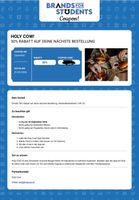 Holy Cow! 30% Rabattcode bis 29.09.26