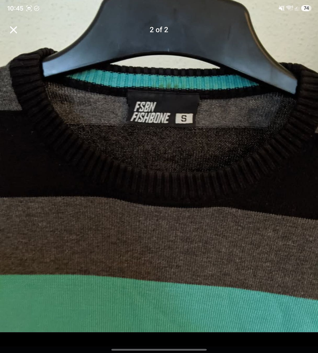 Lotti di vestiti: New Yorker Fishbone Pullover – Usato da Zürich venduto da jabo22 1