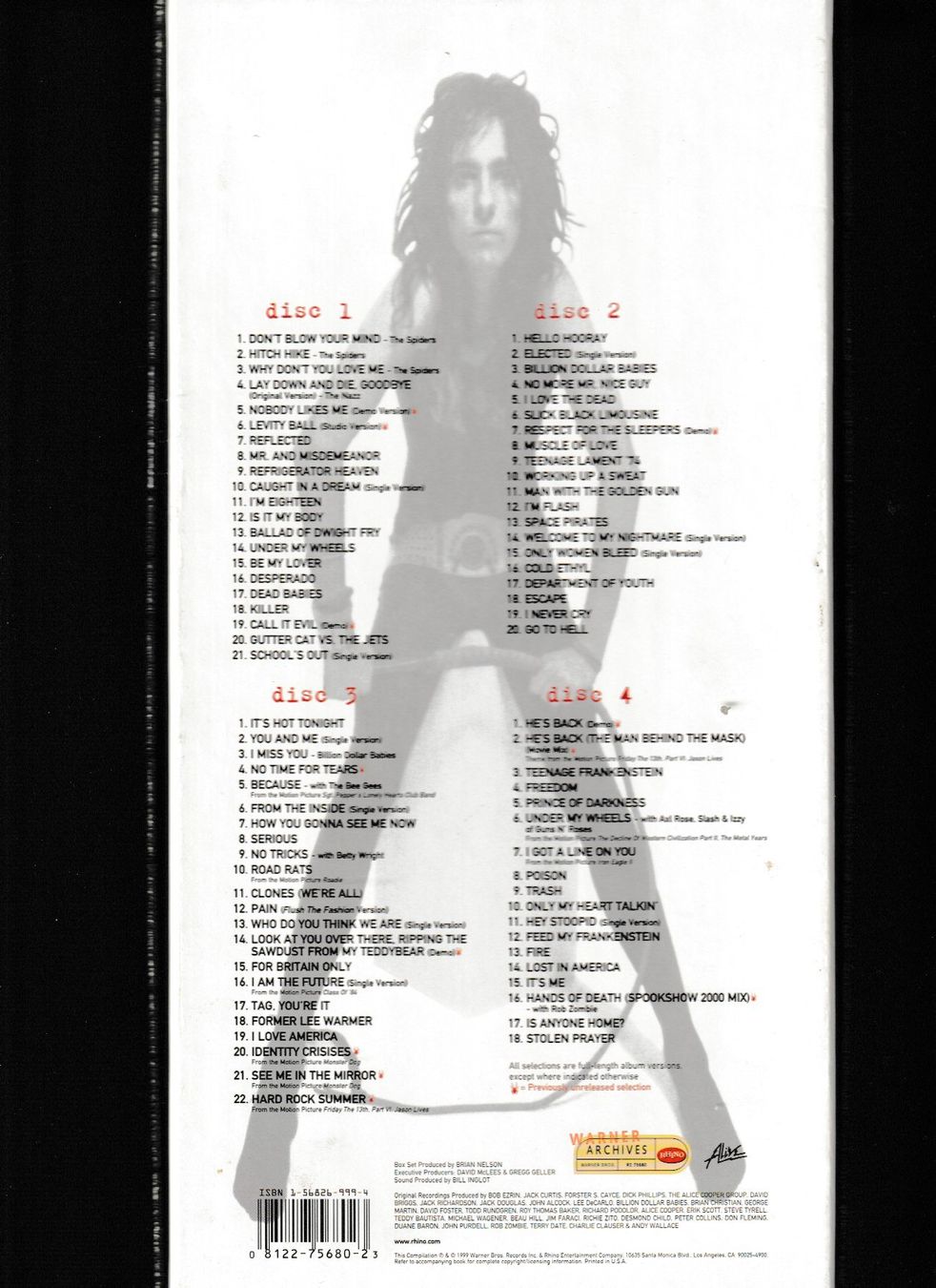 CDs: Alice Cooper - The Life and Crimes – Gebraucht aus Chur von zowie72 1
