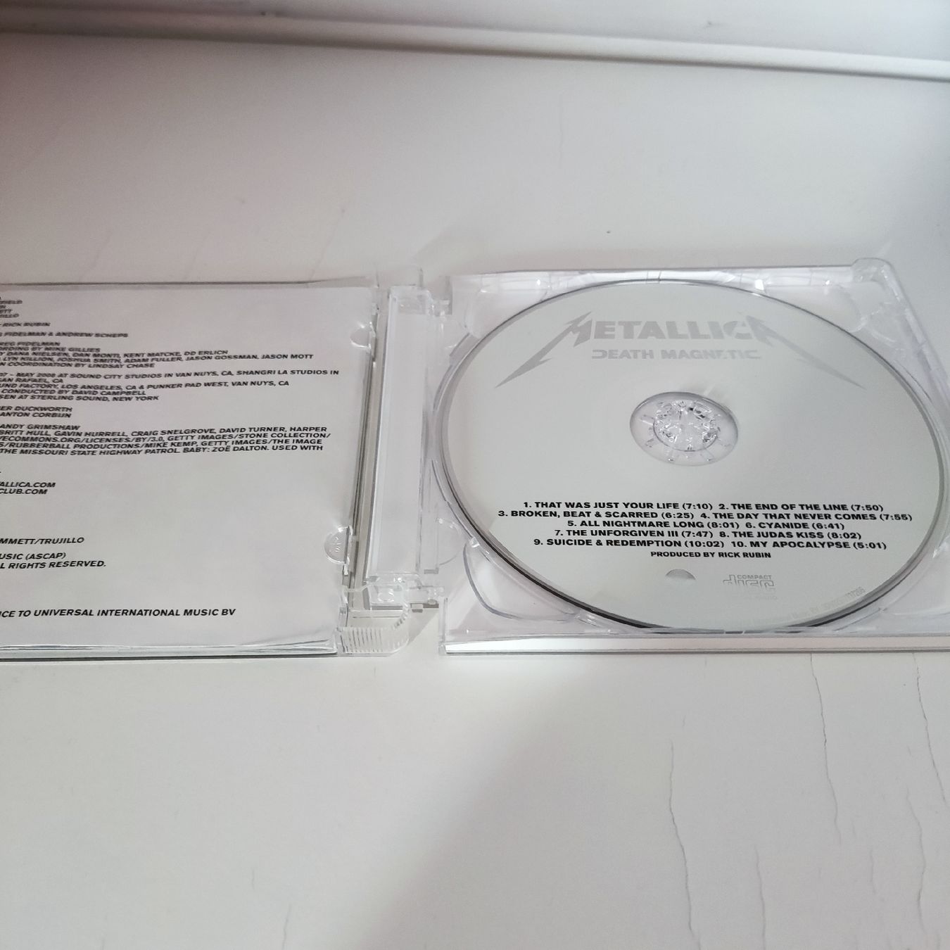 CDs: Metallica Jeath Magnetic CD – Gebraucht aus Schongau von Retro_Shop 1