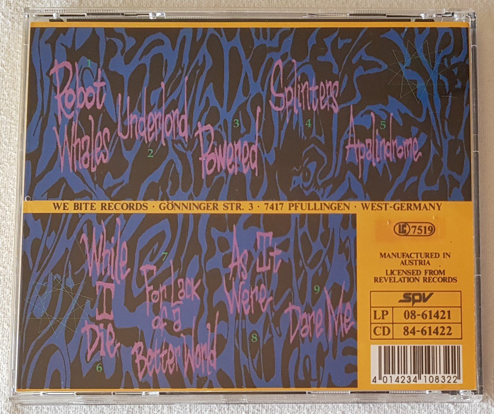 CD: Into Another - Into Another - CD - 1991 - First Press – Usato da Uster venduto da Zardodel 1