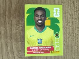 Panini FIFA WM 2026 Sticker Gabriel Magalhaes BRA 6