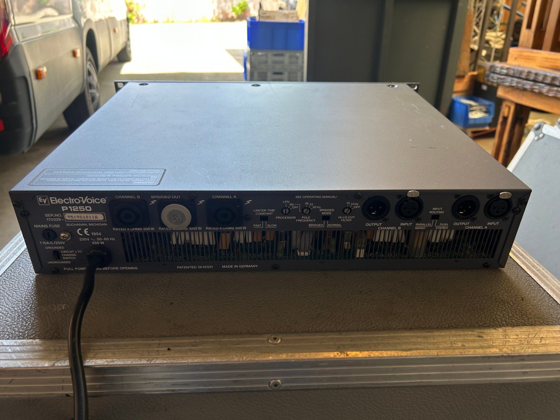 Electro-voice Amplificatori: Electro-Voice P1250 Endstufe Precision Series – Usato da Sugiez venduto da brockicenter 5
