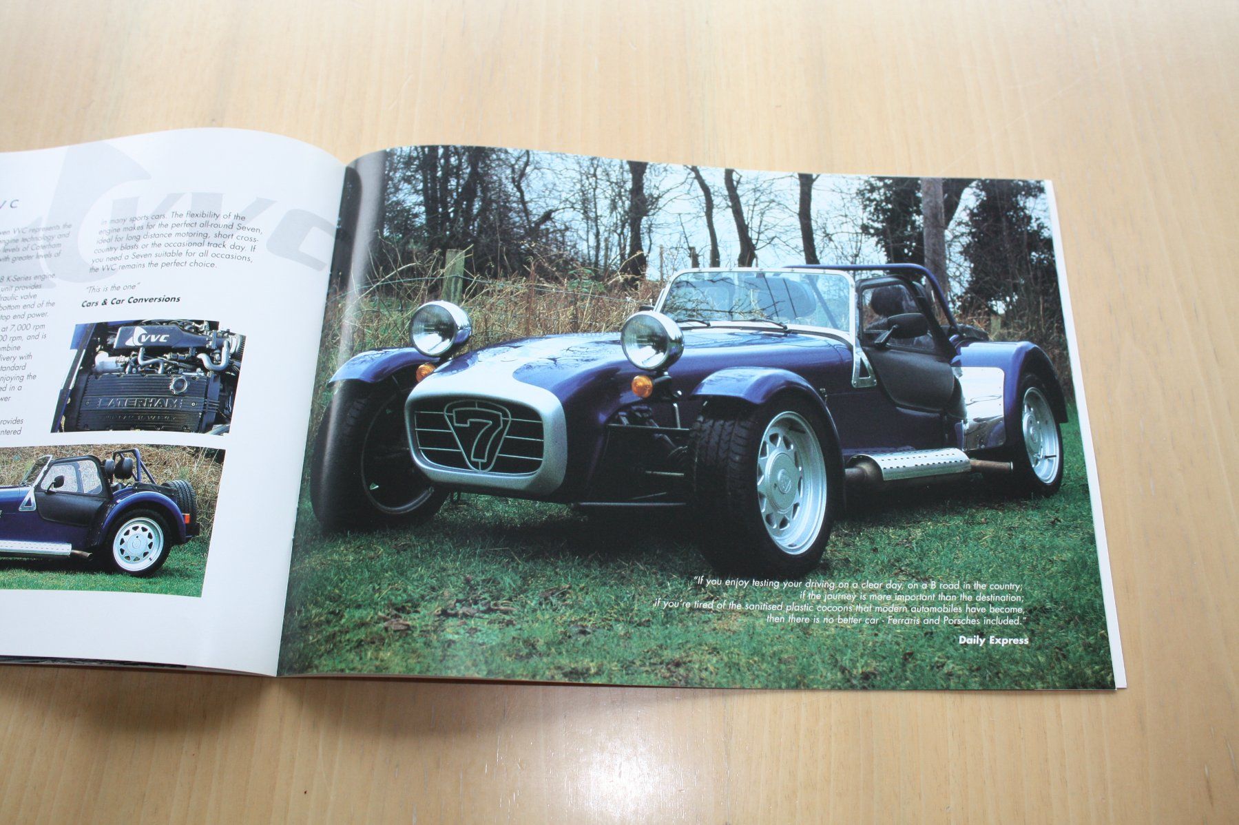 Lotus Dokumente: Caterham Super Seven Prospekt – Gebraucht aus Wikon von erwin400 6