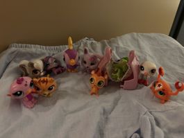 Littlest Pet Shop Figuren Set diverse Tiere
