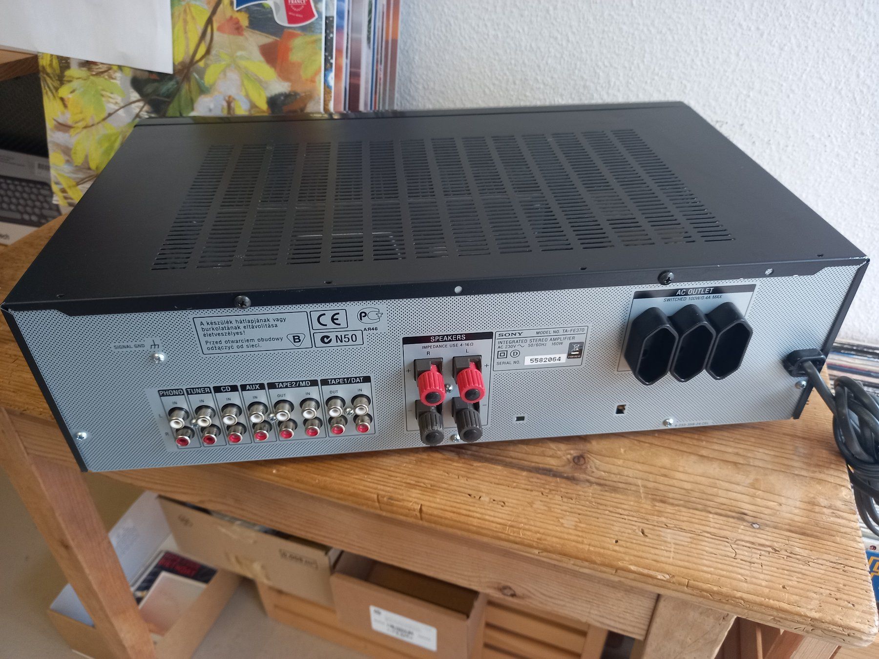 Sony Amplificatori: Sony Verstärker TA-FE 370 – Usato da Prez-vers-Siviriez venduto da Monija70 4
