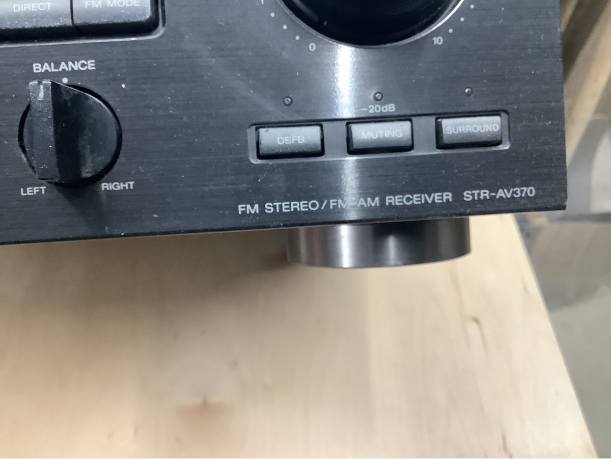 Sony Receiver: Sony STR-AV370 – Gebraucht aus mastrils von  2