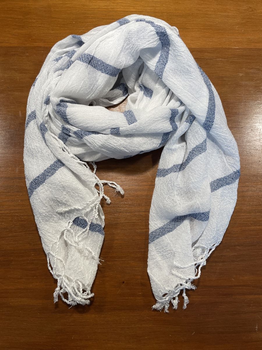 Foulards, Tücher & Schals: aqua Maritime Schal – Neu (gemäss Beschreibung) aus Uznach von Player6
