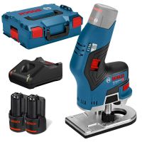 Bosch GKF 12V-8 2x Akku Kantenfräse