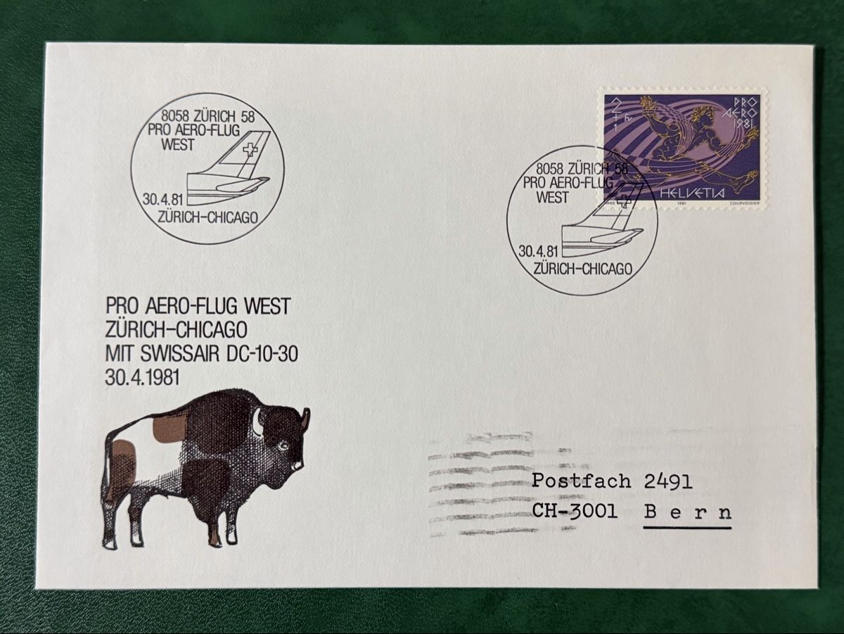 Tutti i francobolli: 4 FDC thème aviation – Usato da Petit-Lancy venduto da Solcarm 5