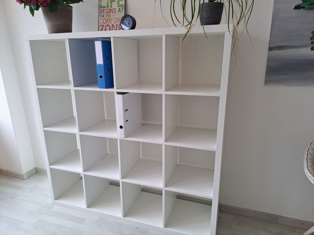 2 gebrauchte IKEA KALLAX Regale 147x147cm Kaufen auf Ricardo