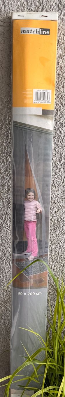 Tende: Moskitonetz Türvorhang 90 x 200cm grau – Nuovo e nell'imballaggio originale da Baar venduto da 001loulou 7