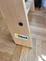 Hochstuhl Hauck Holz natur gebraucht. Normale Gebrauchspuren
