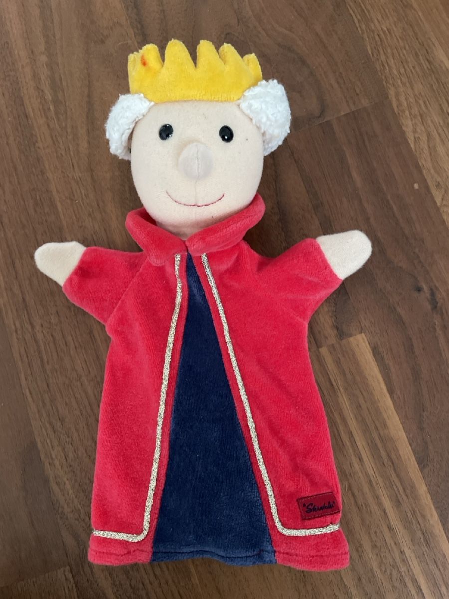 Puppen: Handpuppe weich König – Gebraucht aus Buchrain von eule2109
