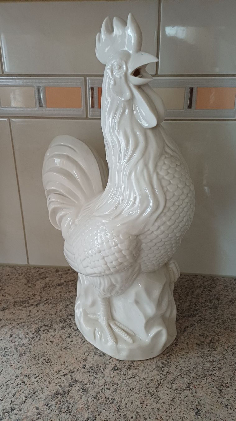 Figuren: Grosser  schwerer Porzelan Hahn. – Gebraucht aus Flawil von Naphtali 8