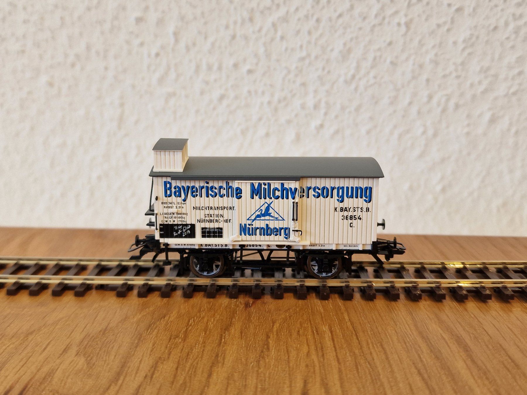 Trix Modellini di ferrovie: K.Bay.Sts.B. Milchversorgung Nürnberg H0 – Nuovo (secondo la descrizione) da Matten b. Interlaken venduto da lor_hr9w