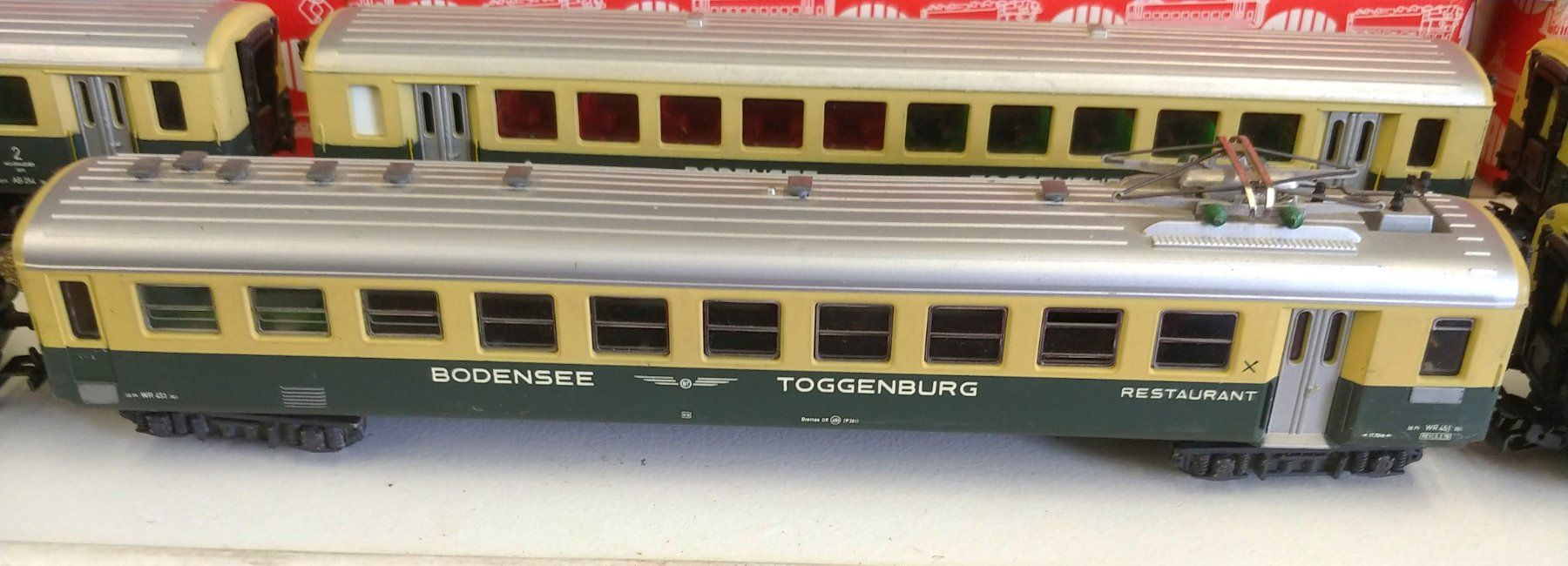 Remorque HAG Pour Autorail Bodensee / Toggenburg 1ère Et 2ème Classe - Occasion Suisse