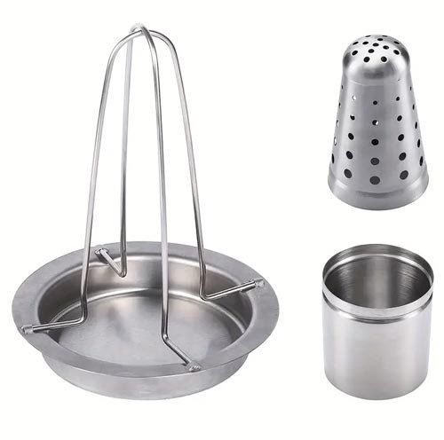 Elettrodomestici da cucina: Edelstahl-Hähnchen-Bräter-Rack – Nuovo e nell'imballaggio originale da Liestal venduto da OMAROSHOP 2