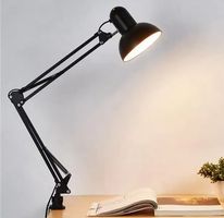 Faltbare Clip Tischlampe E27 Retro Schreibtischlampe Deko