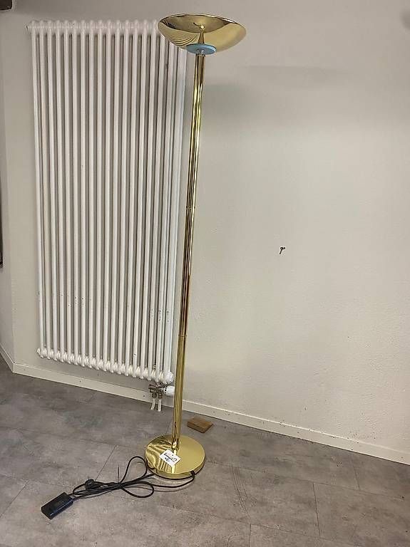Lampade: Vintage-Stehlampe messing Meltzer & Koervers – Usato da Schaffhausen venduto da Galleria13_Brocki_SH