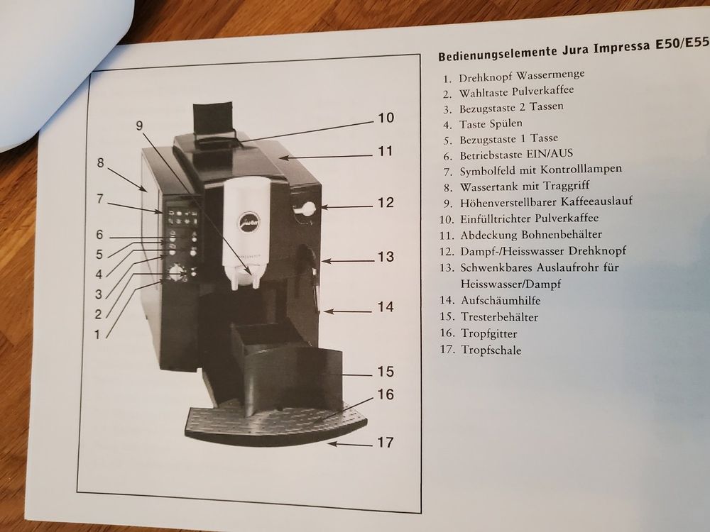 JURA IMPRESSA E 50 55 Acheter sur Ricardo
