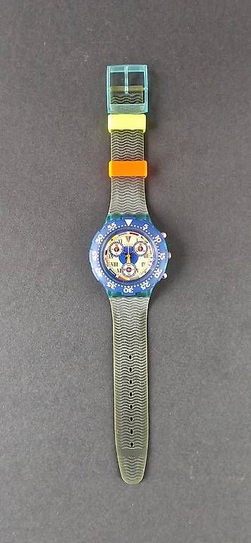 Orologi: Swatch Aqua Chrono Big Blue SBN101 – Usato da Bassersdorf venduto da Zwoebschi