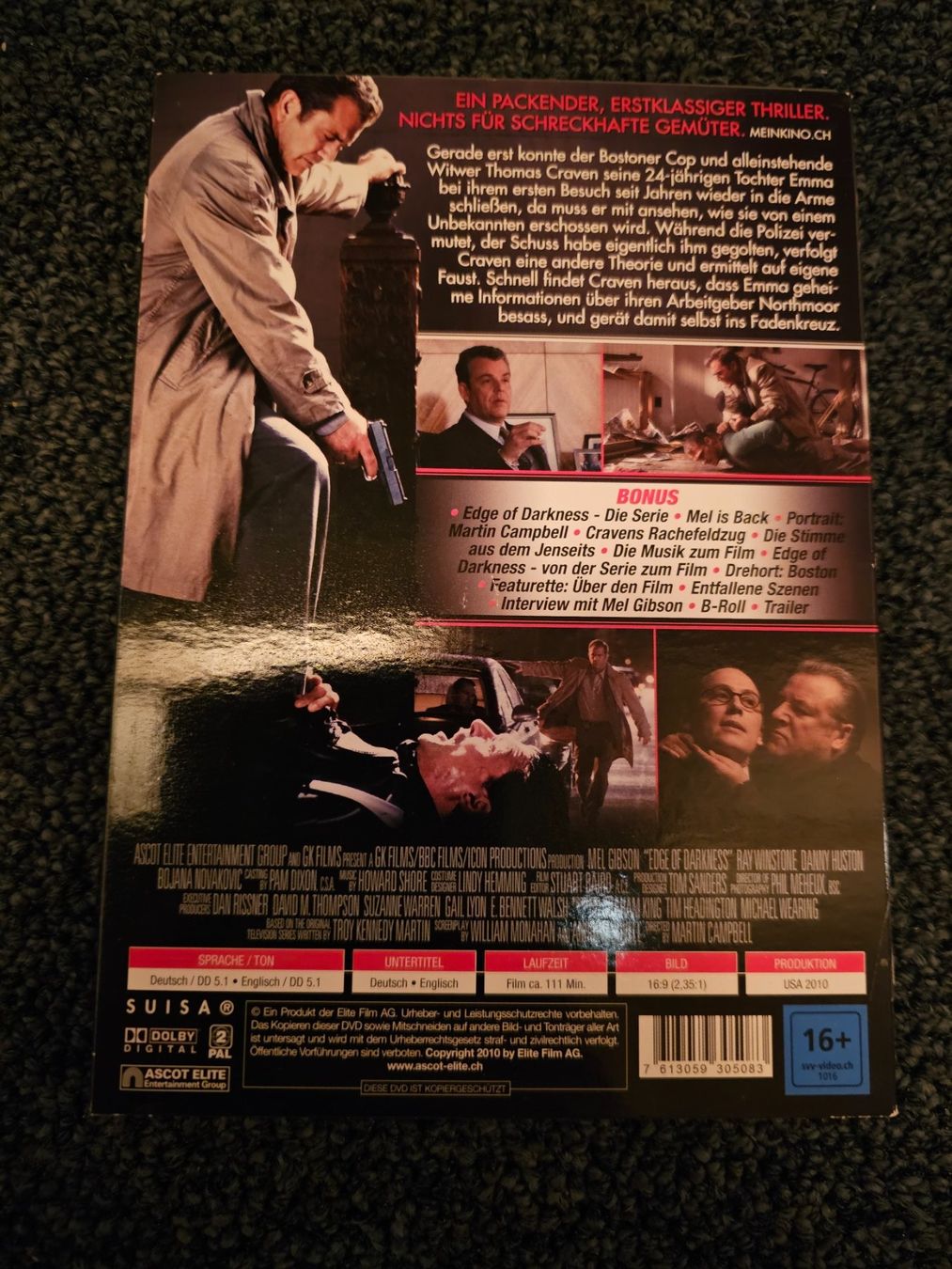 Tutti i DVDs: EDGE OF DARKNESS(13459) – Usato da Ruswil venduto da M71 1