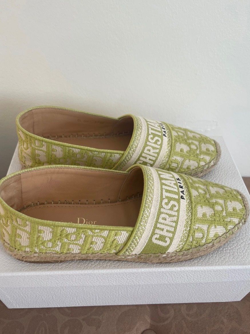 Dior Scarpe da donna: Christian Dior Espadrilles, Gr. 37,5- Top! – Usato da Binz venduto da blue.b1 1