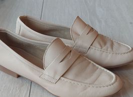 Elegante Damen Loafer, Beige, Grösse 37,neuwertig